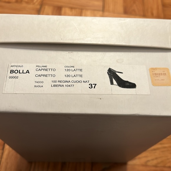 Marc Jacobs Bolla Capretto Heels Latte EUC size 37 - Picture 13 of 13